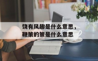 饶有风趣是什么意思，鞭策的策是什么意思