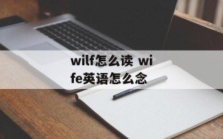 wilf怎么读 wife英语怎么念