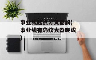 事业线起点分叉图解(事业线有岛纹大器晚成)