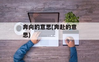 奔向的意思(奔赴的意思)