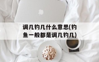 调几钓几什么意思(钓鱼一般都是调几钓几)