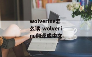 wolverine怎么读 wolverine翻译成中文