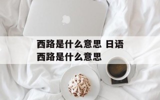 西路是什么意思 日语西路是什么意思