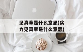 见真章是什么意思(实力见真章是什么意思)