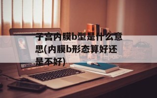 子宫内膜b型是什么意思(内膜b形态算好还是不好)
