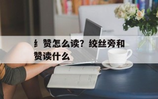 纟赞怎么读？绞丝旁和赞读什么