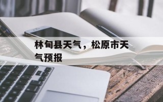 林甸县天气，松原市天气预报