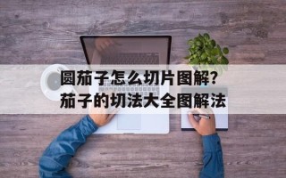 圆茄子怎么切片图解？茄子的切法大全图解法