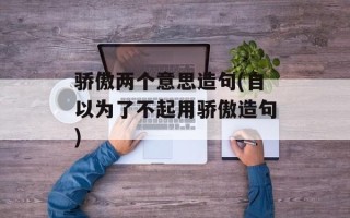 骄傲两个意思造句(自以为了不起用骄傲造句)