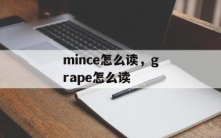 mince怎么读，grape怎么读
