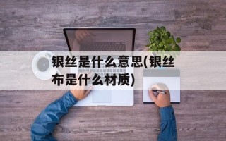 银丝是什么意思(银丝布是什么材质)