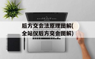 后方交会法原理图解(全站仪后方交会图解)