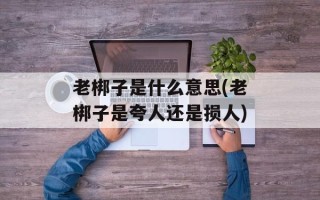 老梆子是什么意思(老梆子是夸人还是损人)