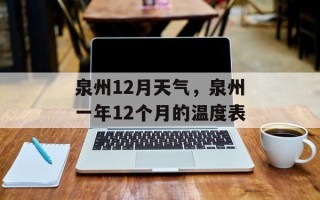 泉州12月天气，泉州一年12个月的温度表