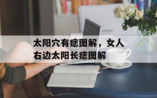 太阳穴有痣图解，女人右边太阳长痣图解