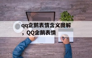 qq企鹅表情含义图解，QQ企鹅表情