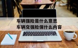 车辆强险是什么意思 车辆交强险保什么内容