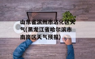 山东省滨州市沾化区天气(黑龙江省哈尔滨市南岗区天气预报)