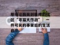 那场让我笑到肚疼的社区“寻猫大作战”：一件可笑的事背后的生活启示