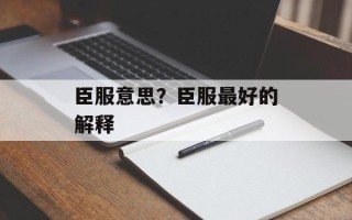 臣服意思？臣服最好的解释