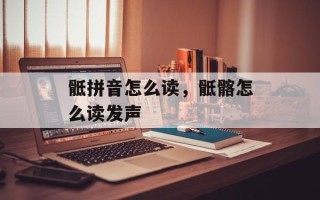 骶拼音怎么读，骶髂怎么读发声