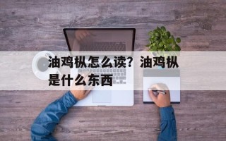 油鸡枞怎么读？油鸡枞是什么东西