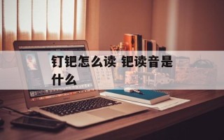 钉钯怎么读 钯读音是什么
