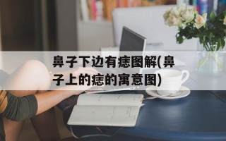 鼻子下边有痣图解(鼻子上的痣的寓意图)