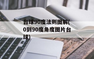 台球90度法则图解(0到90度角度图片台球)