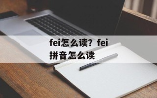fei怎么读？fei拼音怎么读