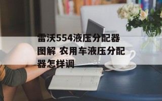 雷沃554液压分配器图解 农用车液压分配器怎样调