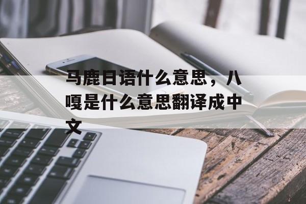 马鹿日语什么意思，八嘎是什么意思翻译成中文-第1张图片-