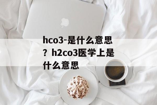 hco3-是什么意思？h2co3医学上是什么意思-第1张图片-