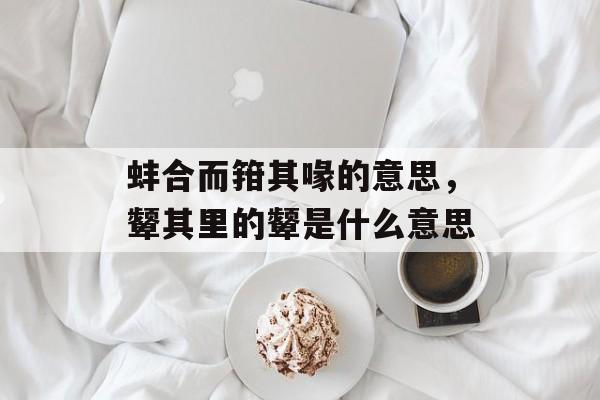 蚌合而箝其喙的意思，颦其里的颦是什么意思-第1张图片-