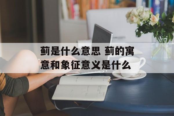 蓟是什么意思 蓟的寓意和象征意义是什么-第1张图片-