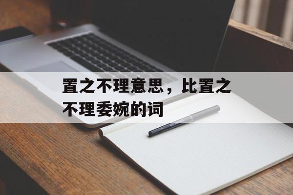 置之不理意思，比置之不理委婉的词-第1张图片-